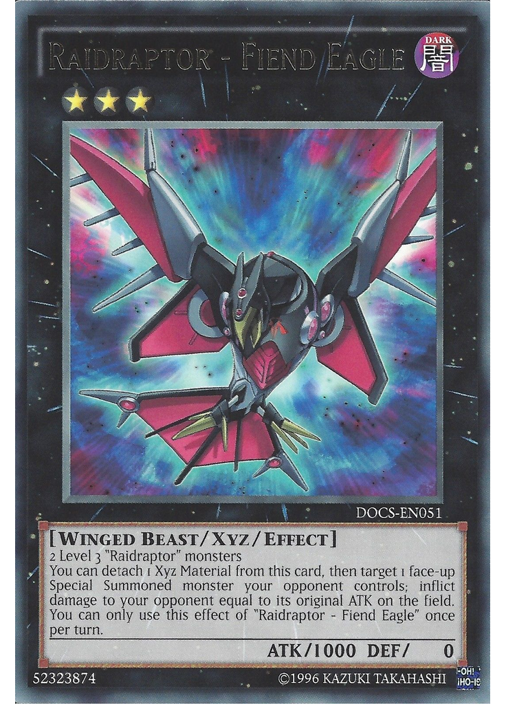 Raidraptor - Fiend Eagle (Rare Unlimited)