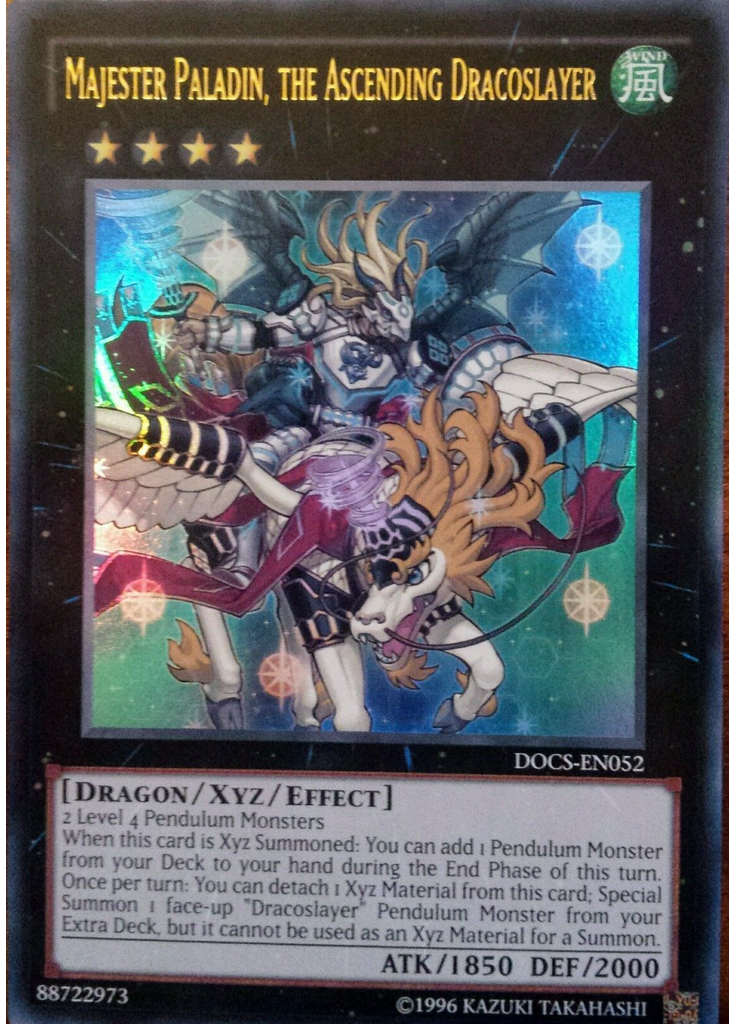 Majester Paladin, the Ascending Dracoslayer (Ultra Rare Unlimited)
