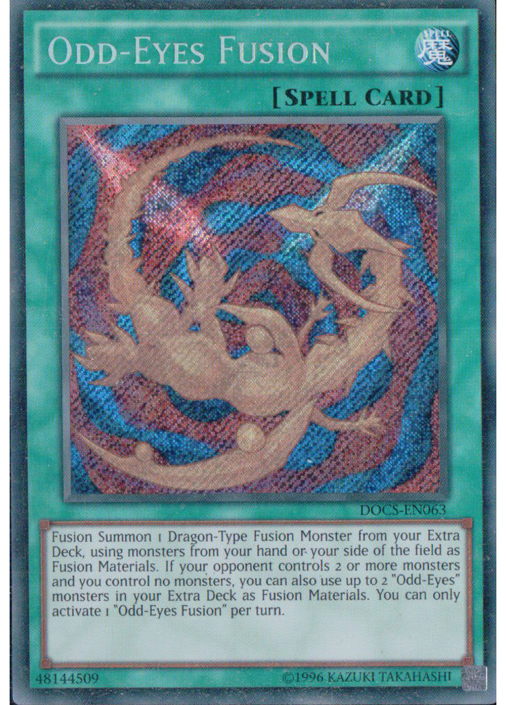 Odd-Eyes Fusion (Secret Rare Unlimited)