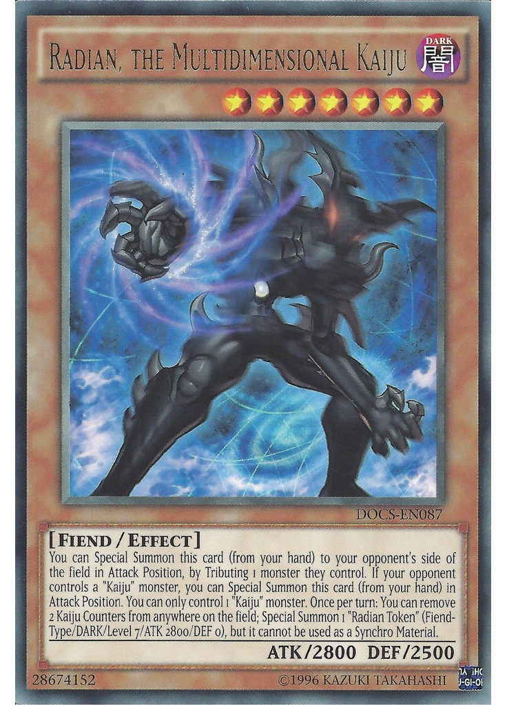 Radian, the Multidimensional Kaiju (Rare Unlimited)