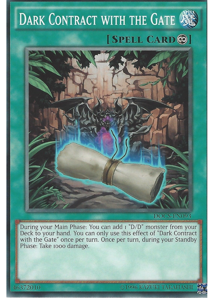 Dark Contract with the Gate (Common Unlimited)