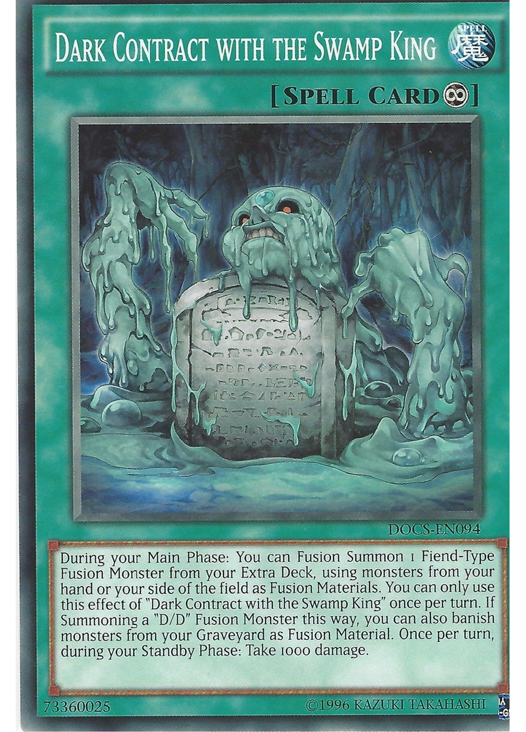 Dark Contract with the Swamp King (Common Unlimited)
