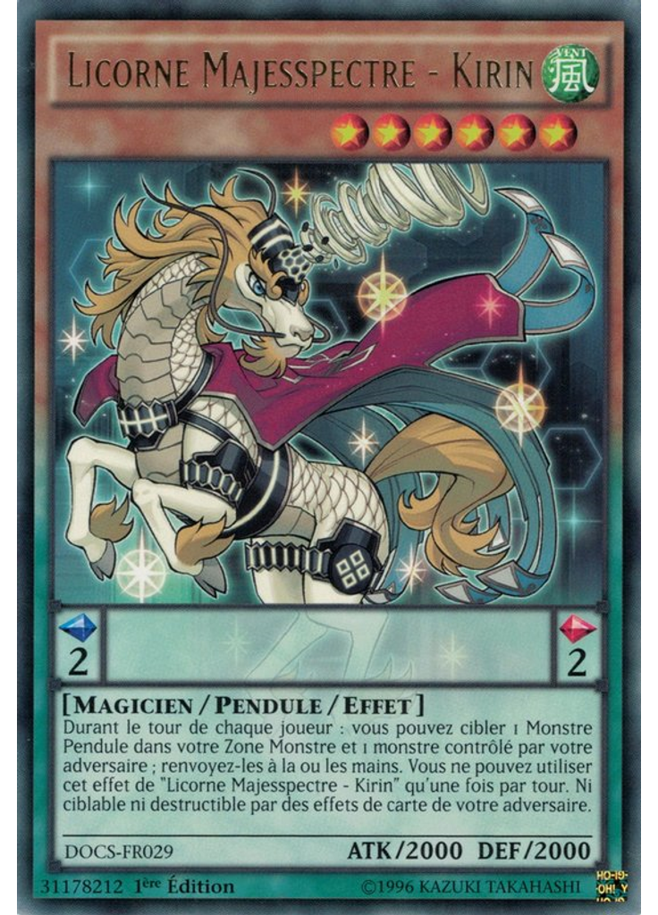 Licorne Majesspectre - Kirin