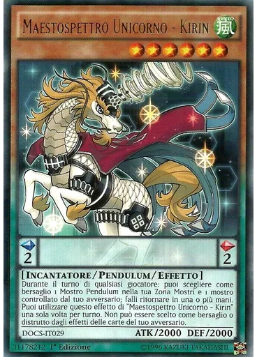 Maestospettro Unicorno - Kirin