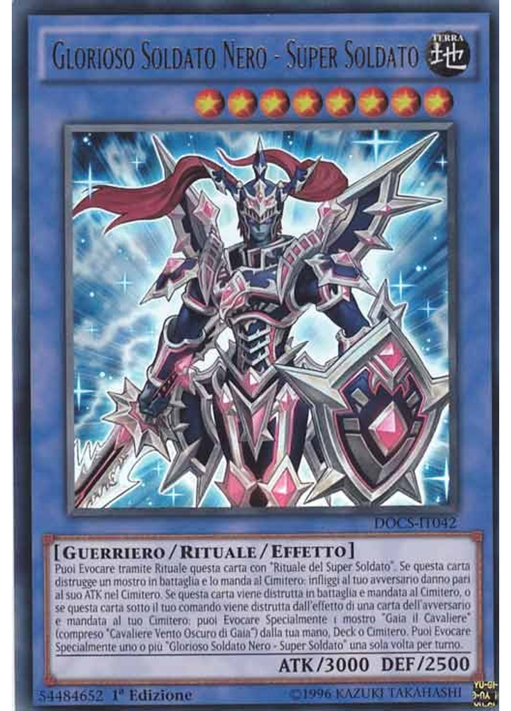 Glorioso Soldato Nero - Super Soldato