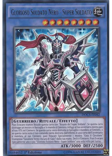 Glorioso Soldato Nero - Super Soldato