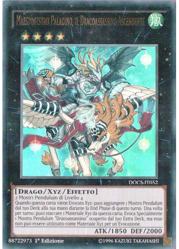 Maestogistro Paladino, il Dracoassassino Ascendente