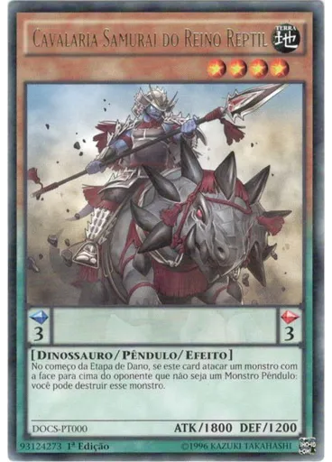 Cavalaria Samurai do Reino Reptil