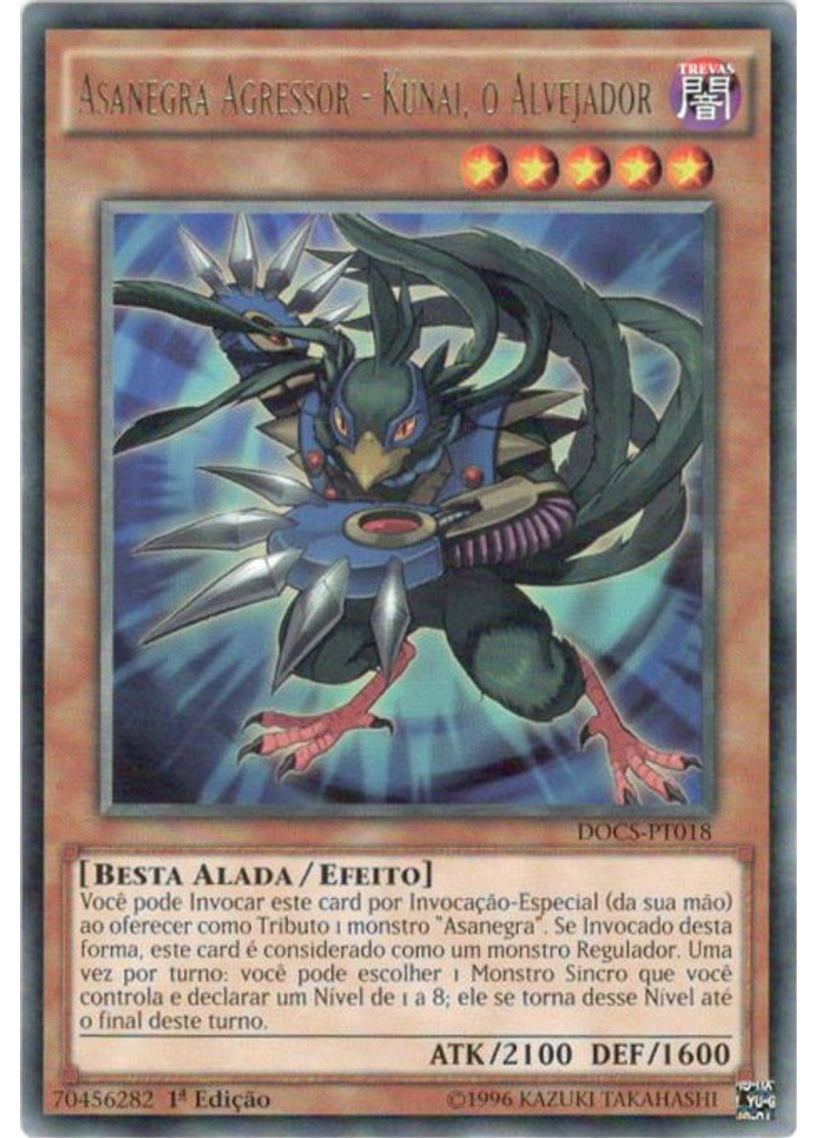 Asanegra Agressor - Kunai, o Alvejador