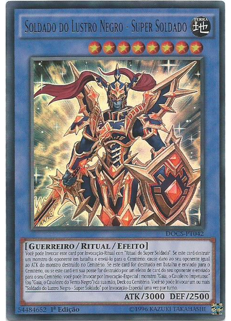 Soldado do Lustro Negro - Super Soldado