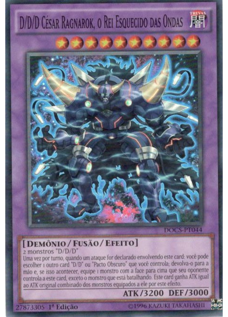 D/D/D César Ragnarok, o Rei Esquecido das Ondas