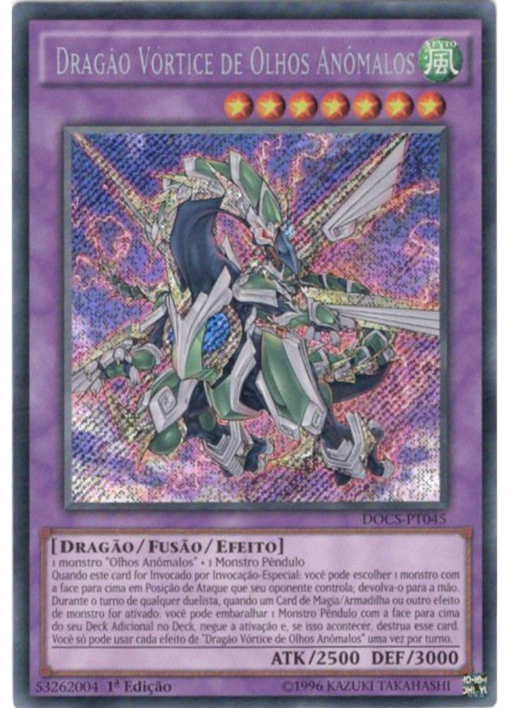 Dragão Vórtice de Olhos Anômalos (Secret Rare 1st Edition)