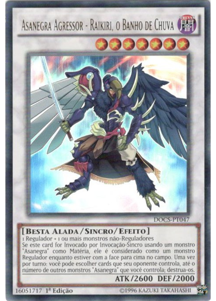 Asanegra Agressor - Raikiri, o Banho de Chuva