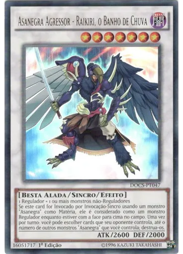 Asanegra Agressor - Raikiri, o Banho de Chuva