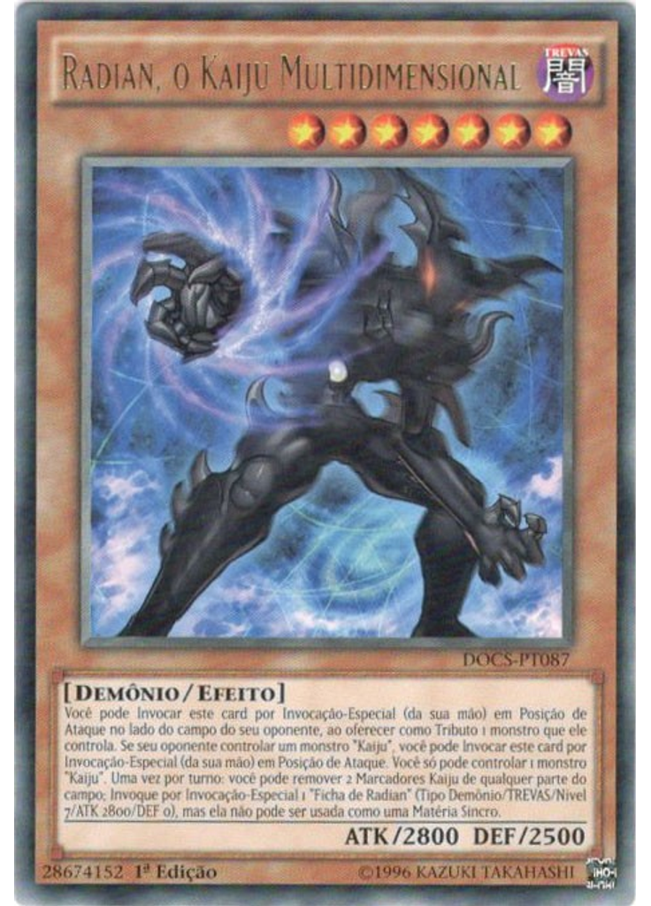 Radian, o Kaiju Multidimensional
