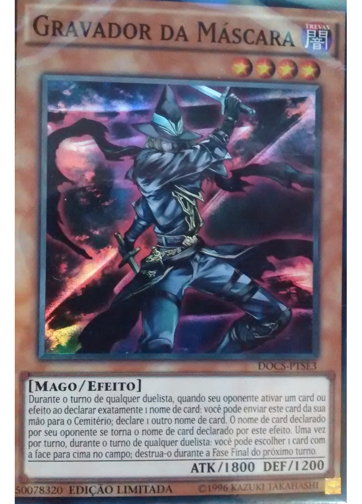 Gravador da Máscara