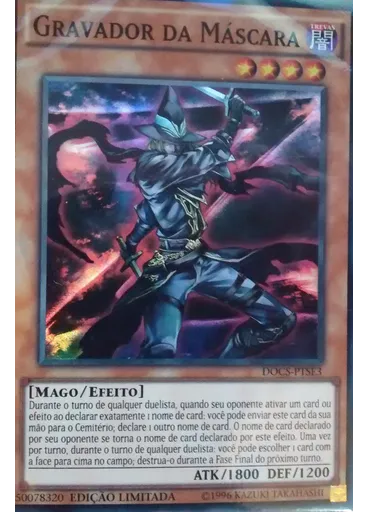Gravador da Máscara