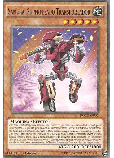 Samurai Superpesado Transportador