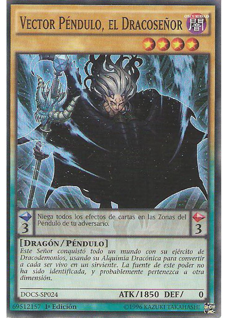 Vector Péndulo, el Dracoseñor