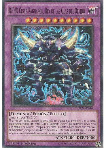 D/D/D César Ragnarok, Rey de las Olas del Olvido