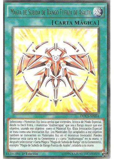 Magia de Subida de Rango Fuerza de Asalto