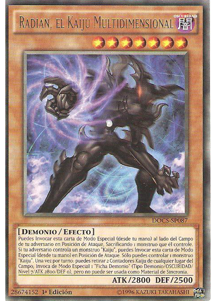 Radian, el Kaiju Multidimensional