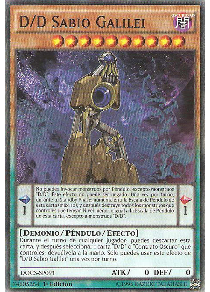 D/D Sabio Galilei