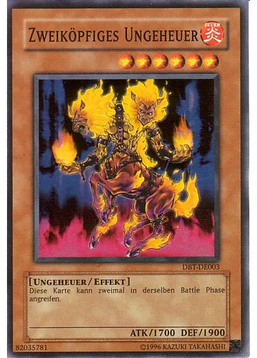 Zweiköpfiges Ungeheuer