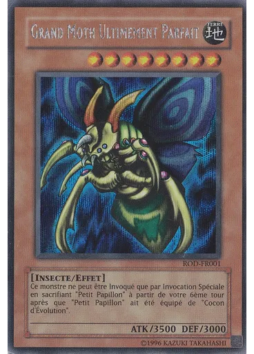 Grand Moth Ultimement Parfait — Yu-Gi-Oh! L'Aube de la Destinée Cartes Promotionnelles