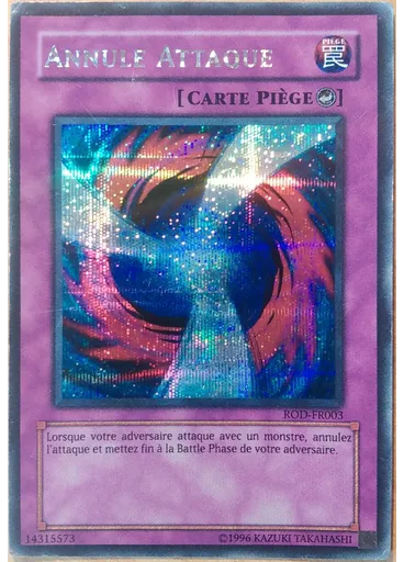 Annulation d'Attaque — Yu-Gi-Oh! L'Aube de la Destinée Cartes Promotionnelles