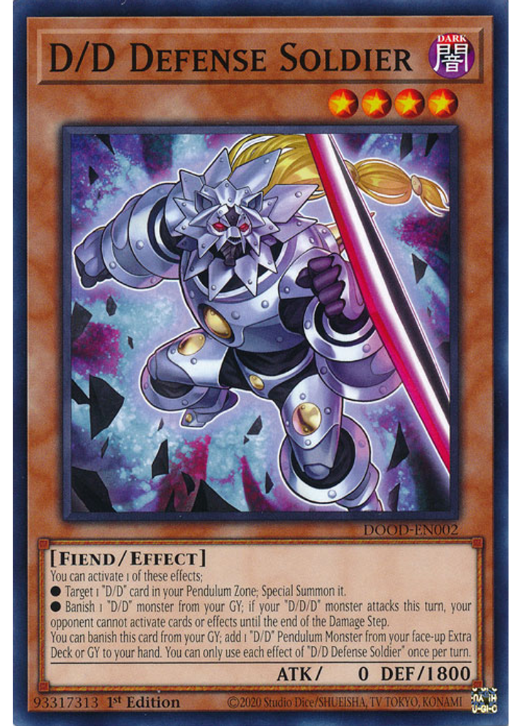 D/D Defense Soldier