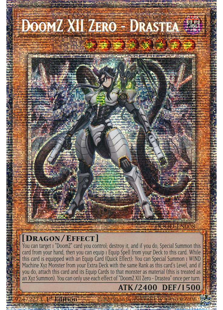 DoomZ XII Zero - Drastea (Starlight Rare 1st Edition)