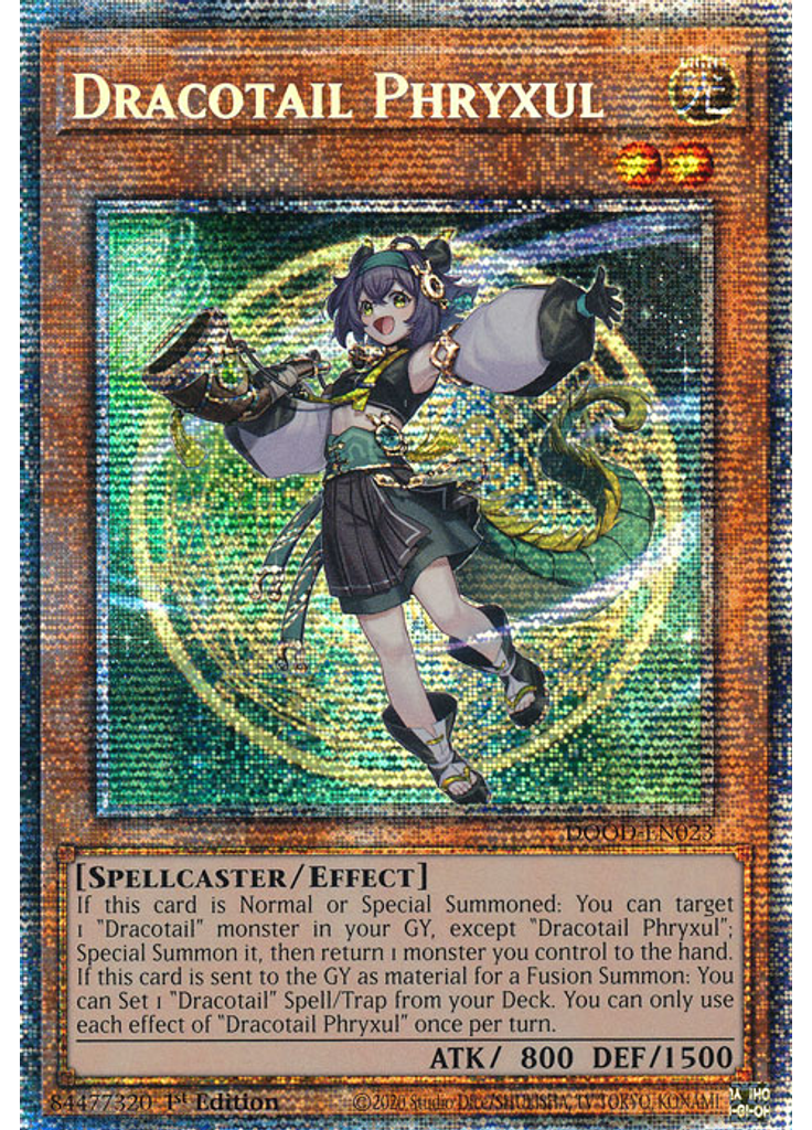 Dracotail Phryxul (Starlight Rare 1st Edition)