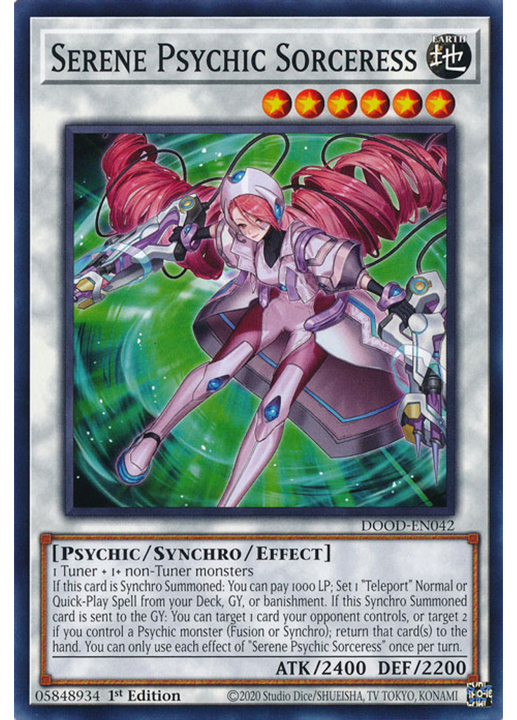 Serene Psychic Sorceress