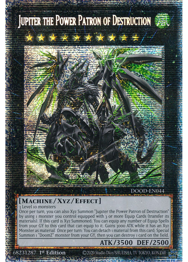 Jupiter the Power Patron of Destruction (Starlight Rare 1st Edition)