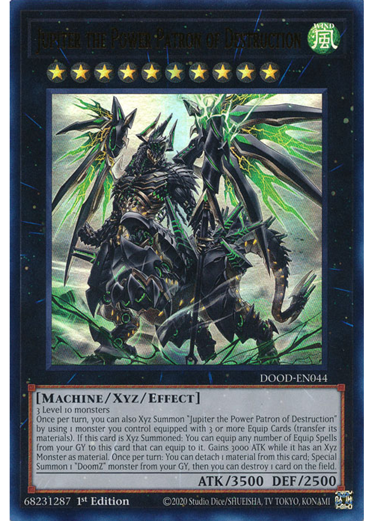 Jupiter the Power Patron of Destruction
