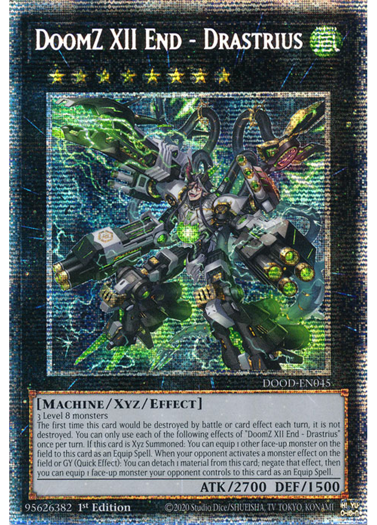 DoomZ XII End - Drastrius (Starlight Rare 1st Edition)