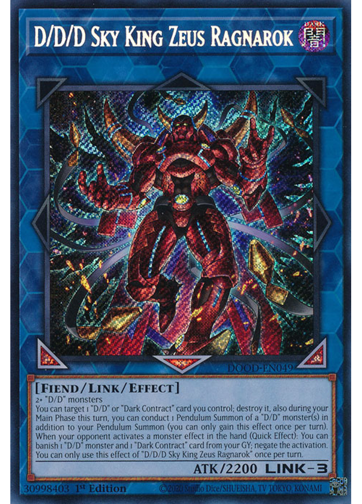 D/D/D Sky King Zeus Ragnarok