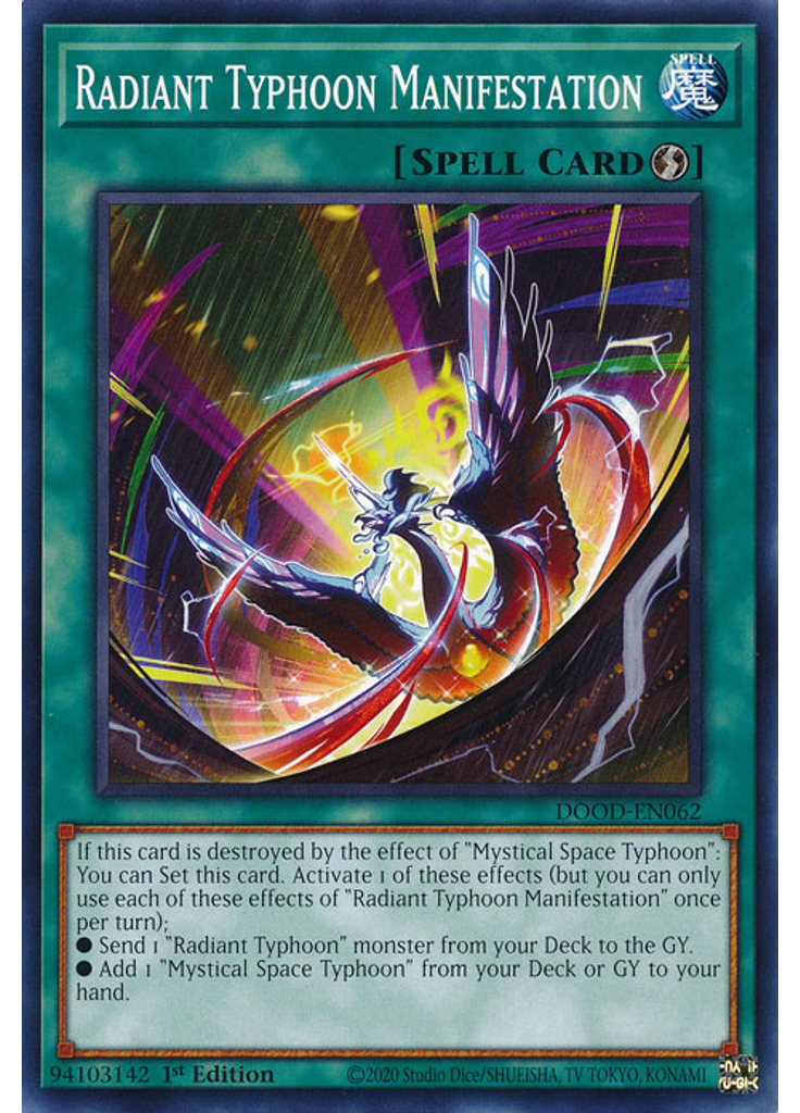 Radiant Typhoon Manifestation