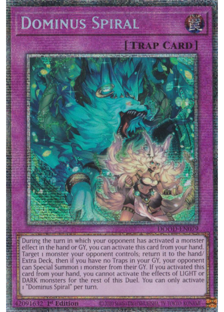 Dominus Spiral (Starlight Rare 1st Edition)