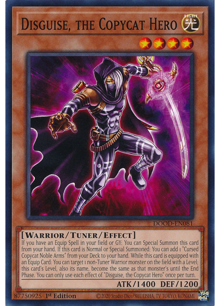 Disguise, the Copycat Hero