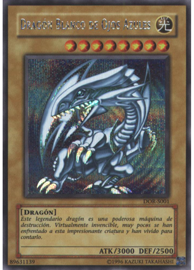 Dragón Blanco de Ojos Azules