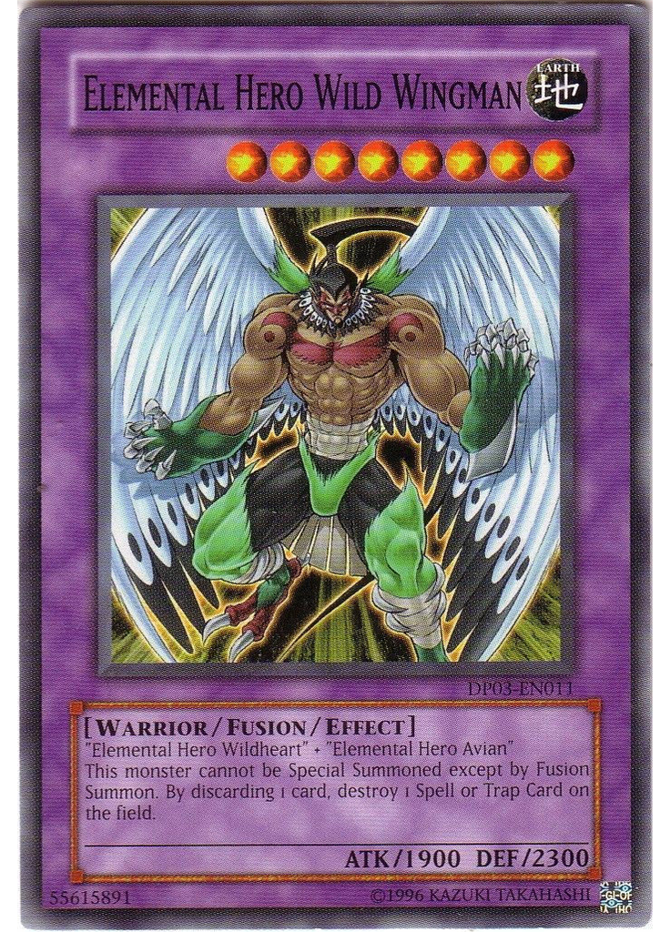 Elemental HERO Wild Wingman (Common Unlimited)