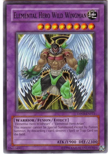 Elemental HERO Wild Wingman (Common Unlimited)