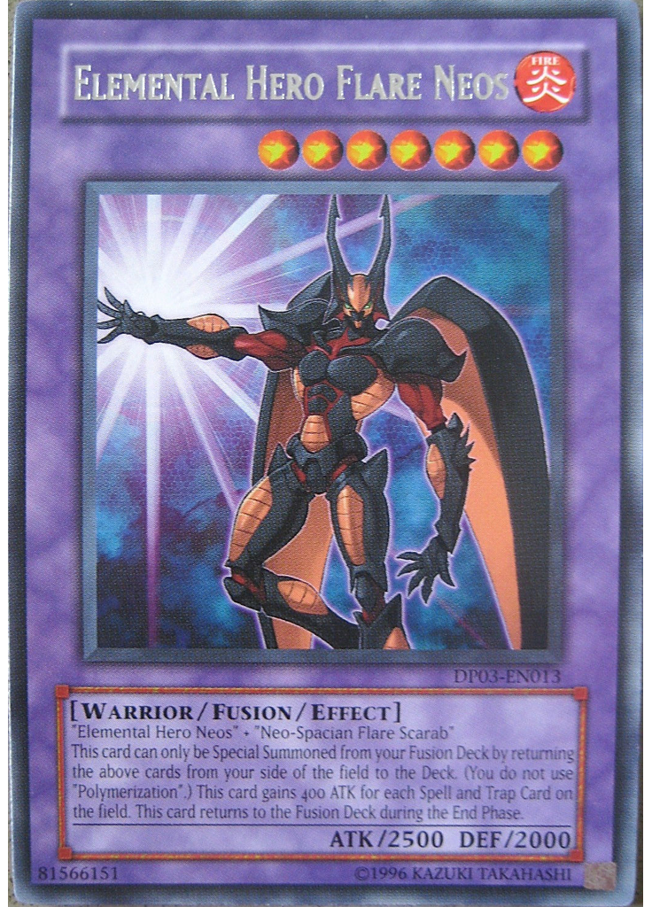Elemental HERO Flare Neos (Rare Unlimited)