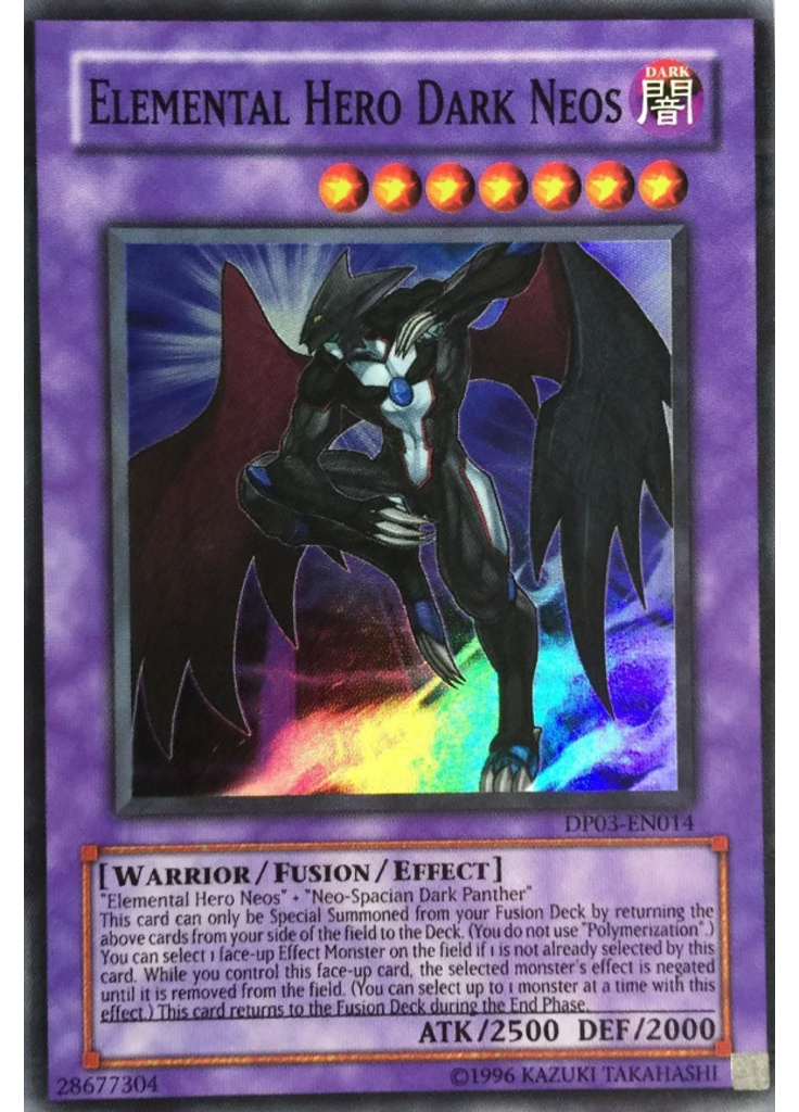 Elemental HERO Dark Neos (Super Rare Unlimited)