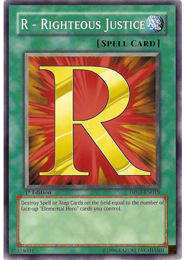 R - Righteous Justice