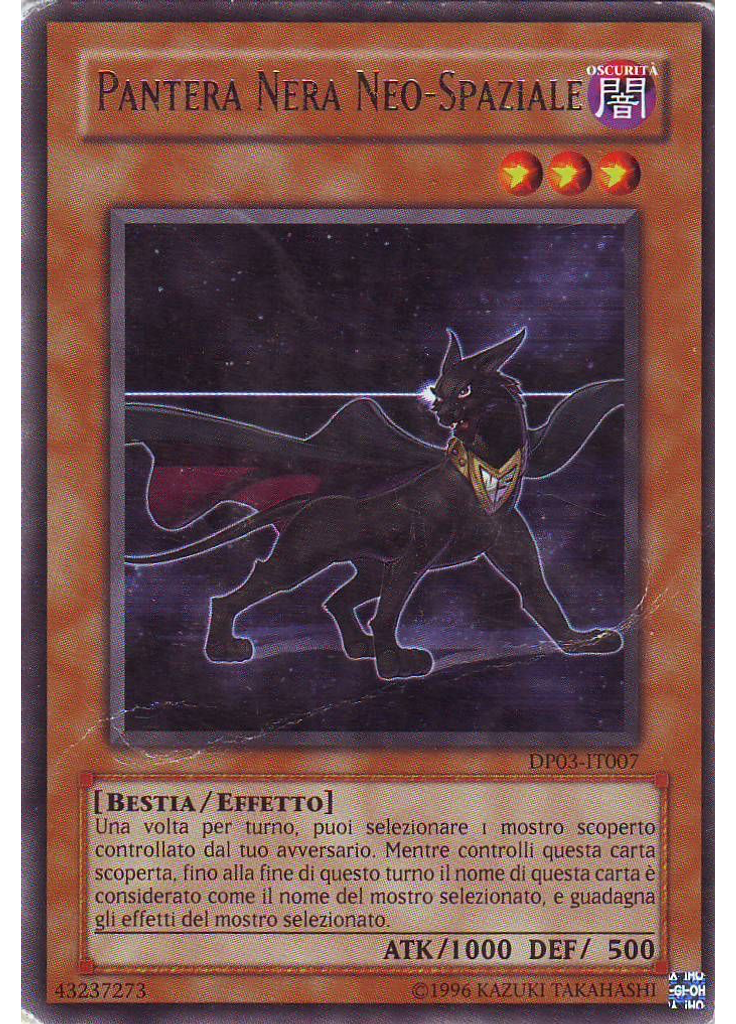 Pantera Nera Neo-Spaziale (Rare Unlimited)