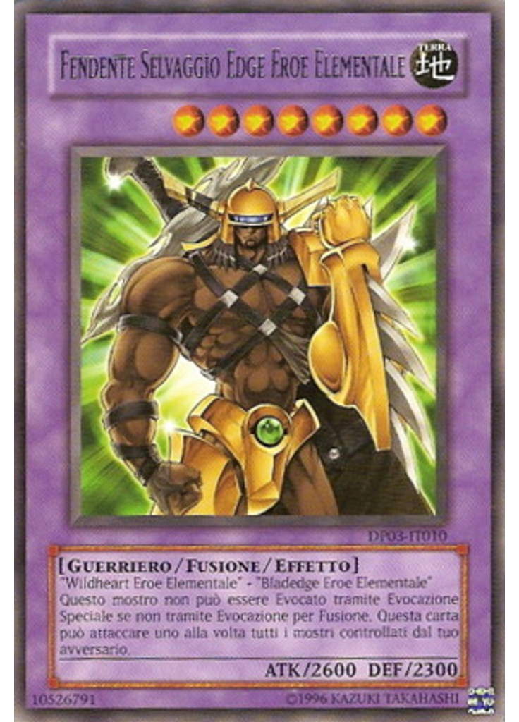 Fendente Selvaggio Edge EROE Elementale (Rare Unlimited)