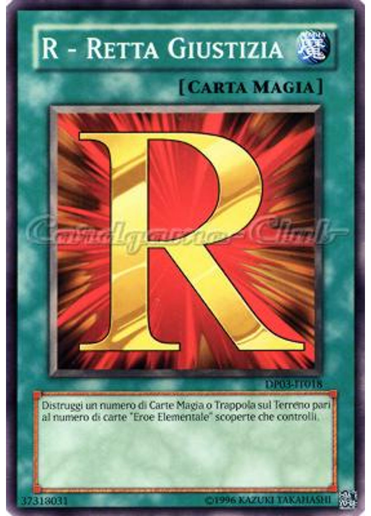 R - Retta Giustizia (Common Unlimited)